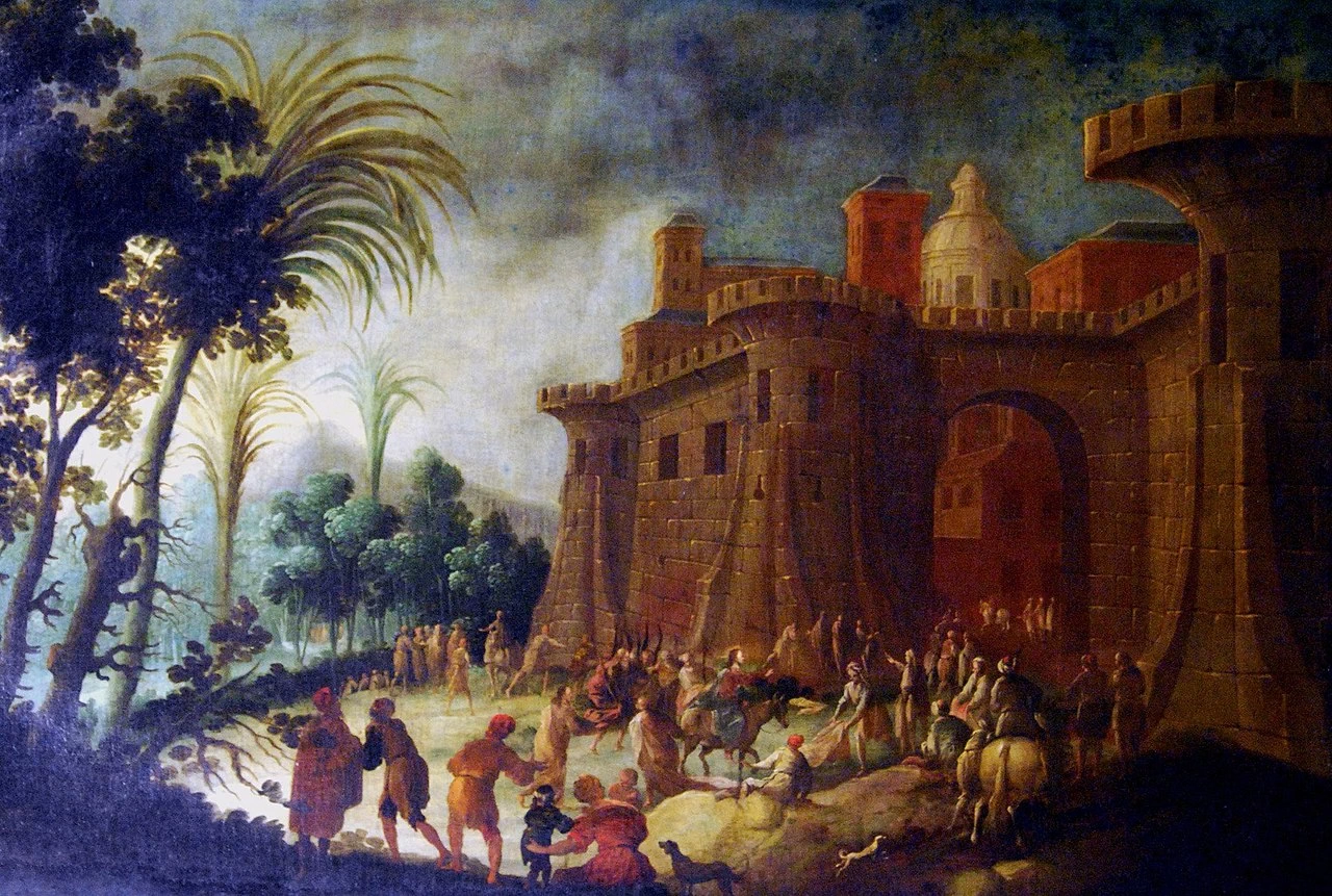 Entrata di Gesù a Gerusalemme - Museo de Bellas Artes de Córdoba